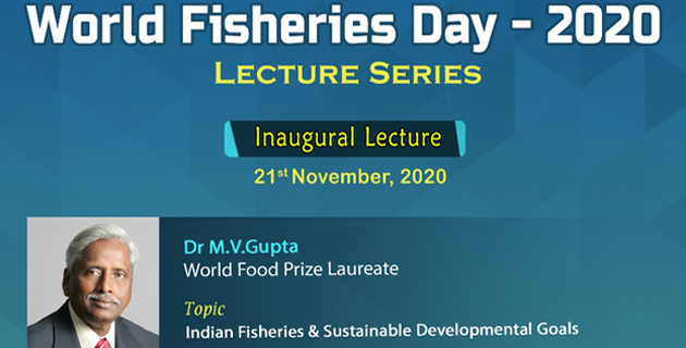 World Fisheries Day 2021- Lecture Series Was Held On